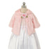 Kids Dream Pink Faux Special Occasion Half Coat Girls 4-10 - SophiasStyle.com